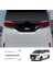 Toyota Alphard Vellfire 40 Serisi 2023 2024 Araç Arka Plaka Şeridi Kapağı Dekoratif Döşeme Aksesuarları (Yurt Dışından) 4