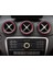 Mercedes Benz Ab Cla Gla Sınıfı W176 W246 2012-2018 Için 5 Adet Klima Havalandırma Çıkış Kapağı Trim Sticker Kırmızı (Yurt Dışından) 4