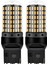 2x Araba 3014 144SMD Canbus T20 7440 W21W LED Ampuller Dönüş Sinyal Lambaları Park Fren Lambası Geri Vites Lambaları Sarı (Yurt Dışından) 1