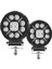 Kamyon, Atv, Utv, Suv, Motosiklet, Araba, Römork, Tekne Için 4 Inçlik Araç LED Çalışma Işıkları Yuvarlak Gündüz Farları (Yurt Dışından) 3