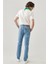 Rider Slim Fit Dar Kesim Normal Bel Esnek Jean Kot Pantolon 9