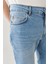 Rider Slim Fit Dar Kesim Normal Bel Esnek Jean Kot Pantolon 11