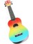 Soprano Ukulele 21" Ahşap Uklele Hawaii Gitarı Öğrenci Çocuk Gitarı Gökkuşağı (Yurt Dışından) 1