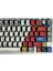 Pbt Çizgi Roman Tarzı Tuş Başlıkları Cherry Profile 141 Tuş Tuş Başlıkları Mekanik Klavye Için Uygun Cherry Mx Anahtarları Seti (Yurt Dışından) 1