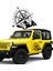 Adet Araba Off-Road Suv Yan Gövde Etiket Pusula Dağ Çıkartmaları Etiket Suv Off-Road Jeep Su Geçirmez Ford (Yurt Dışından) 2