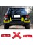Mercedes-Benz X164 GL320 GL450 GL550 2007 2008 2009 Arka Tampon Lambası Uyarı Işığı Kırmızı Mercek 1648201174 (Yurt Dışından) 2