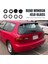Honda Civic 92-95 Hatchback Eg6 Crv Siyah Için Uygun Arka Cam Destek Donanım Kiti (Yurt Dışından) 4