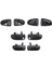8 Adet Ön Arka Sol Sağ Dış Kapı Kolu Iç Kapı Kolu Hyundai Accent 1.5l 1.6l 2000-2006 Krom (Yurt Dışından) 2