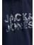 Jcotech Logo Sweat Hood Lacivert Erkek Sweatshirt 12216242-Navy 6