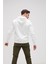 Sımple Hoodıe Beyaz Erkek Sweatshirt 20.02.12.019-C04 4