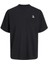 Jcotriangle Erkek Siyah T-Shirt 12253435-Black 5