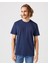 Bisiklet Yaka T-shirt Navy 3