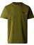 M S/s Sımple Dome Tee Erkek Yeşil Tshirt NF0A87NGPIB1 3