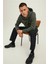 Jcotech Logo Sweat Hood Yeşil Erkek Sweatshirt 12216242-Fores 8