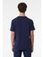 Erkek Lacivert Bisiklet Yaka Tişört 7