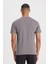 Bisiklet Yaka Antrasit Erkek T-Shirt L60UFQ003 Bisiklet Yaka T-Shirt 4