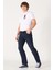 Texas Regular Fit Normal Bel Koyu Mavi Esnek Jean Kot Pantolon 8