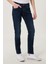 Luke Slim Tapered Fit Normal Bel Esnek Jean Kot Pantolon 5