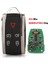 Jaguar Xf Xk Xkr 2007-2012 Için 5 Düğmeli Araba Anahtarı 433MHZ Fsk ID46 Çip KR55WK49244 (Yurt Dışından) 2