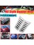 Ford Focus Mk2 St, Fiesta ve Mustang Için Evrensel Araç Ön Motor Kaputu Havalandırma Menfezleri Kaput Hava Çıkışı Krom (Yurt Dışından) 2