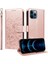 iPhone 12 Pro Max Sevimli Karikatür Köpek Manyetik Deri Kapaklı Koruyucu Telefon Kılıfı Cüzdan Kart Tutucu Bilek Kayışı (Yurt Dışından) 1