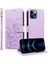 iPhone 12 Pro Max Sevimli Karikatür Köpek Manyetik Deri Kapaklı Koruyucu Telefon Kılıfı Cüzdan Kart Tutucu Bilek Kayışı (Yurt Dışından) 5