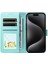 Tecno Pop 9 Sevimli Karikatür Köpek Manyetik Deri Kapaklı Koruyucu Telefon Kılıfı Cüzdan Kart Tutucu Bilek Kayışı (Yurt Dışından) 3
