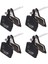 Bucklos 4 Adet Metal Bisiklet Fren Balatası Hidrolik Disk Fren Balatası B01S B05S Yol Bisikleti Fren Parçası Shimano MT200 M535 Için Uygundur (Yurt Dışından) 1
