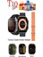 Şık Siyah Akıllı Saat 49MM 2.09INÇ Ios ve Android Uyumlu 1