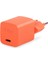 Smartcharger Gan 20W Pd Seyahat Hızlı Şarj Aleti + Usb-C - Usb-C 3A Kablo Neon Turuncu 2SCG20CN 2