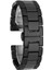 42MM Mat Seramik Kaplama Metal Kordonlu Akıllı Saat Kordonu Siyah 1