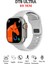 Şık Akıllı Saat 49MM, Gps, Nfc, Siri, 2.05 Inç Ekran, Uyumlu, Beyaz 1