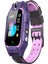 Çocuklar Için Sım Kartlı Kameralı Akıllı Saat, Lbs Konum Takibi, Mor Renk 3