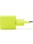 Smartcharger Gan 20W Pd Seyahat Hızlı Şarj Aleti + Usb-C - Usb-C 3A Kablo Neon Sarı 2SCG20CN 4