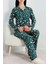 Yılbaşı Süet Düğmeli Pijama Takımı 2