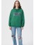Mavi Logo Baskılı Kapüşonlu Yeşil Sweatshirt 1600361-71892 9
