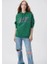 Mavi Logo Baskılı Kapüşonlu Yeşil Sweatshirt 1600361-71892 10
