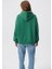 Mavi Logo Baskılı Kapüşonlu Yeşil Sweatshirt 1600361-71892 11