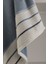 Indigo Mavi Çizgili El/yüz Havlusu - Ipliği Boyalı & Yüksek Su Emici - %100 Pamuk - 45X90 cm 5
