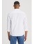 Regular Fit Normal Kesim %100 Pamuk Beyaz Gömlek 7