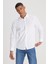 Regular Fit Normal Kesim %100 Pamuk Beyaz Gömlek 8