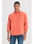 Loose Fit Turuncu Erkek Gömlek L66N205295B50 Uzun Kollu Gömlek 3