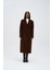 Selva Masculine Uzun Kahve Trençkot 3