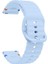 Honor Magic Watch 2 42 mm Ile Uyumlu (20 Mm) Dalgalı Dikiş Detaylı Silikon Saat Kordonu 3