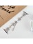 Apple Watch Seri 4 5 6 7 8 9 10 42-38-40-41 mm Çiçek Taşlı Zincir Detaylı Kalpli Şık Tasarım Kordon 2