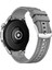 Huawei Watch Gt 6 46 mm ile Uyumlu Dikiş Desenli 22 mm Jazzy Spor Kordon 2