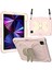 iPad Pro 2018/20/21(11INCH), Çocuklar Için Darbeye Dayanıklı Çocuk Kelebek Kapak, Eva Koruyucu Kılıf-Pembe (Yurt Dışından) 1