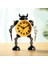 Yatak Odası Çalar Saat, Robot Çalar Saat, Öğrenci Ev Dekorasyonu Masaüstü Saati (Yurt Dışından) 1