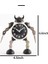 Yatak Odası Çalar Saat, Robot Çalar Saat, Öğrenci Ev Dekorasyonu Masaüstü Saati (Yurt Dışından) 4