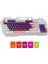 PGM36 Kablolu Rgb Aydınlatmalı Gaming Oyuncu Klavye Mor 2